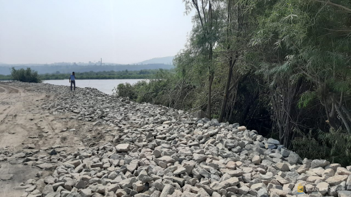 Фото Уровень воды в реках Улан-Удэ продолжает снижаться