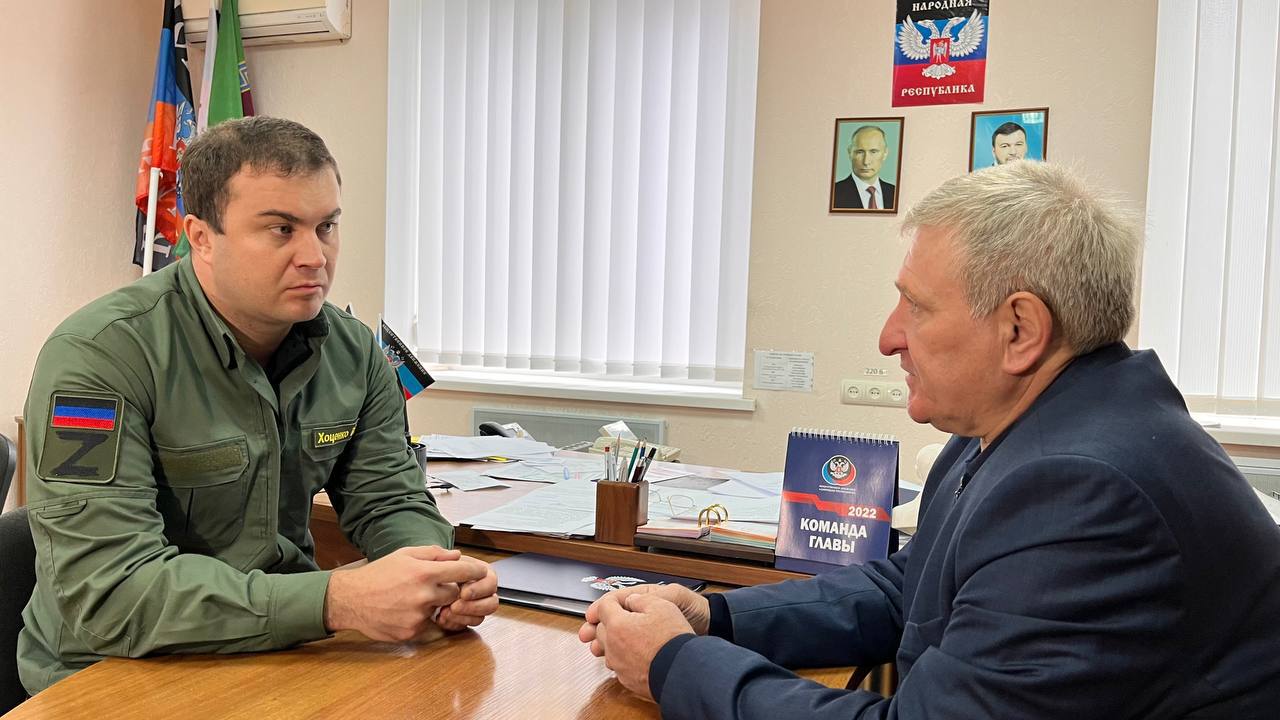 Фото Председатель правительства ДНР выразил благодарность руководству Бурятии