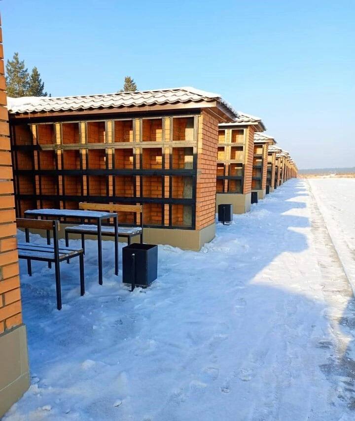 Фото Новый колумбарий открылся на улан-удэнском кладбище 