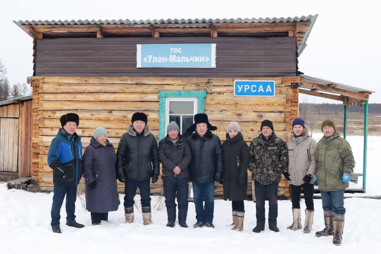 Фото Глава Еравнинского района Бурятии побывал с рабочим визитом в поселке Целинном