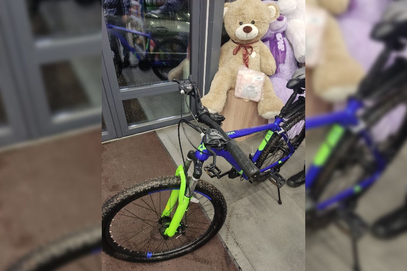 Фото В Улан-Удэ неопрятный мужчина похитил велосипед