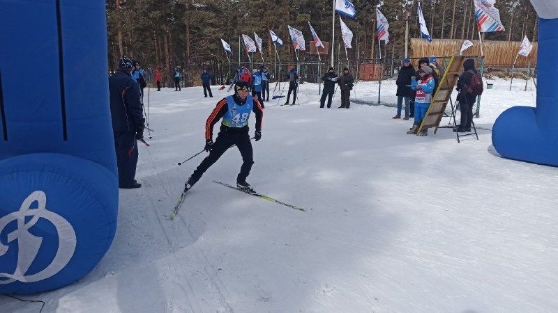 Фото Силовики Бурятии соревновались в лыжных гонках