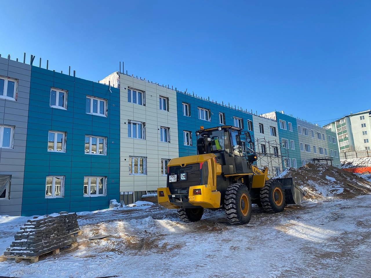 В Улан-Удэ дома на Новом Зеленом планируют сдать до конца марта - Общество  - Новая Бурятия