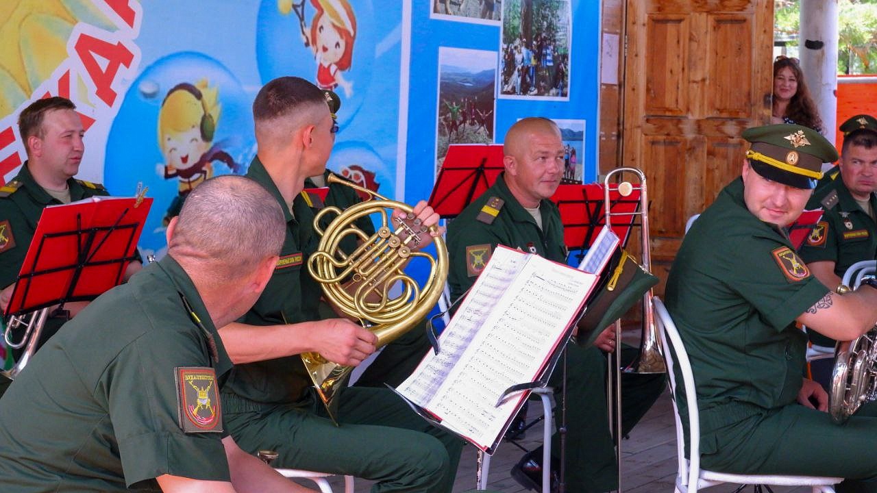 Военный оркестр фото