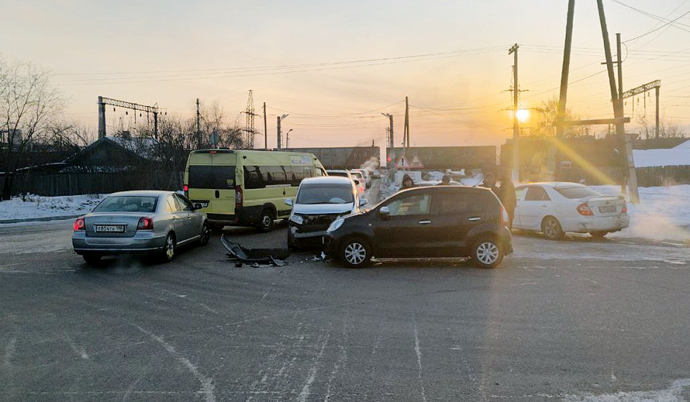 В Улан-Удэ пострадал ребенок при столкновении машин - Происшествия ...